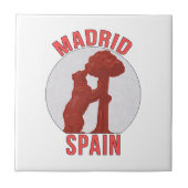 Madrid Spanje Tegeltje (Voorkant)