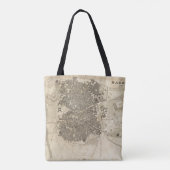 Madrid, Spanje Tote Bag (Achterkant)