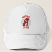 Madrid Spanje Trucker Pet (Voorkant)