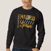 Madrid Spanje Trui (Voorkant)