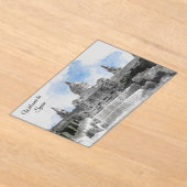 Madrid Spanje – Vakantie souvenir Welkom in Spanje Acryl Uitnodigingen (Laagn)