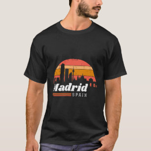 Madrid Spanje Vakantie T-shirt