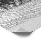 Madrid Spanje Wall Art –  stadsgezicht Reizen Poster (Hoek)