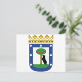 Madrid Spanje wapenstilstand Briefkaart (Staand voorkant)