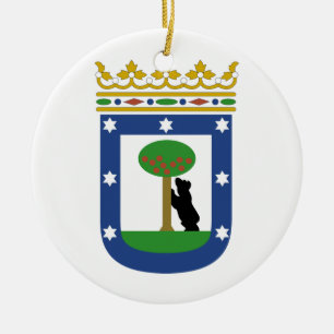 Madrid Spanje wapenstilstand Keramisch Ornament