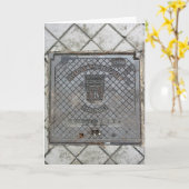 Madrid, Spanje Wenskaart Kaart (Gele Bloem)