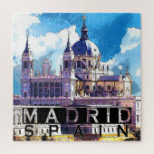 Madrid Square Puzzle Legpuzzel (Verticaal)