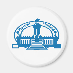 Madrid Stamp Magneet