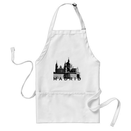 Madrid Standaard Schort (Voorkant)