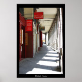 Madrid street scene Print (Voorkant)