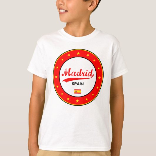 Madrid T-shirt (Voorkant)