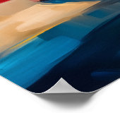 Madrid Teddy Sunset Plaza Skyline Print (Hoek)