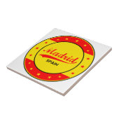 Madrid Tegeltje (Zijkant)