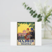 Madrid Temporada de Primavera - kunstPoster Briefkaart (Staand voorkant)