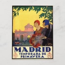 Madrid Temporada de Primavera - kunstPoster Briefkaart