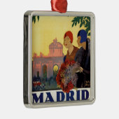 Madrid Temporada de Primavera -  kunstPoster Metalen Ornament (Rechts)