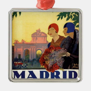 Madrid Temporada de Primavera -  kunstPoster Metalen Ornament
