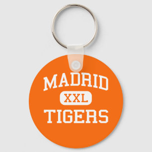 Madrid - Tigers - Madrid High School - Madrid Iowa Sleutelhanger