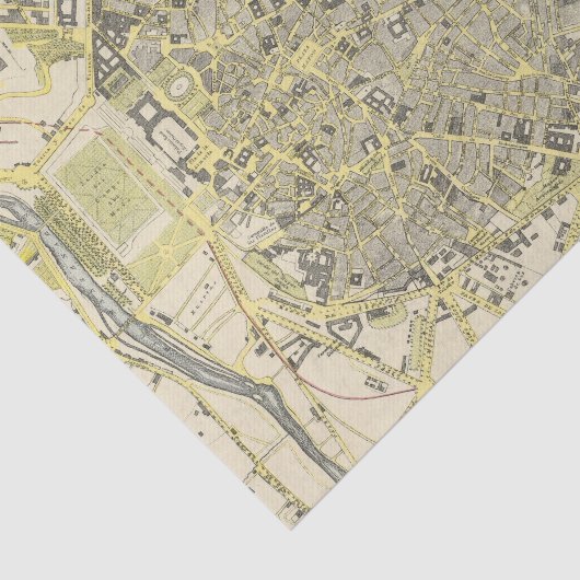 Madrid Tissuepapier (Detail)