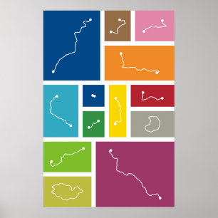 Madrid - Transit Paletten Poster