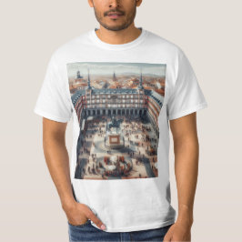 Madrid: Un Viaje a la Capital Española T-shirt