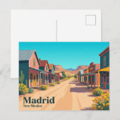 Madrid VS Briefkaart (Voorkant / Achterkant)
