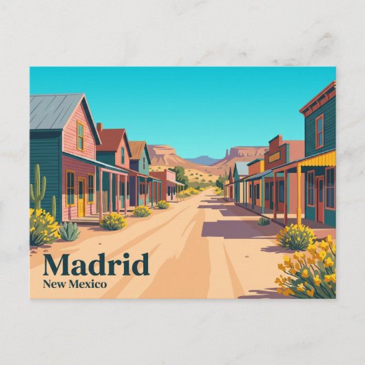 Madrid VS Briefkaart (Voorkant)