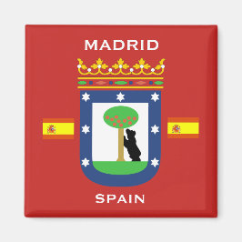 Madrid Wapenmunt Magnet
