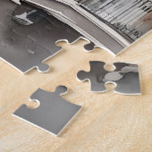 Madrid waterverf kunst legpuzzel (Zijkant)