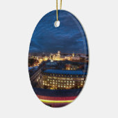 Madrid's Skyline Keramisch Ornament (Links)
