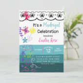 Madrigal Celebration Birthday Uitnodiging