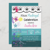 Madrigal Celebration Birthday Uitnodiging