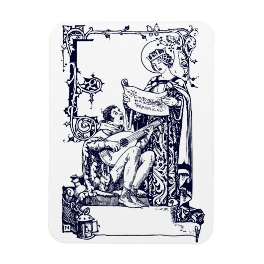 Madrigals voor Kerstmis Magneet (Verticaal)