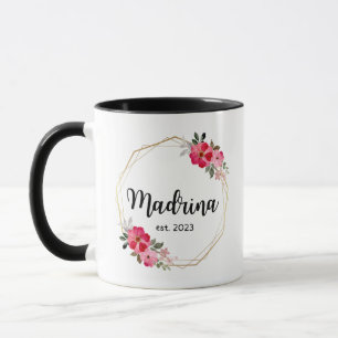 Madrina Coffee Mugs 2023, Quieres Ser Mi Madrina Mok