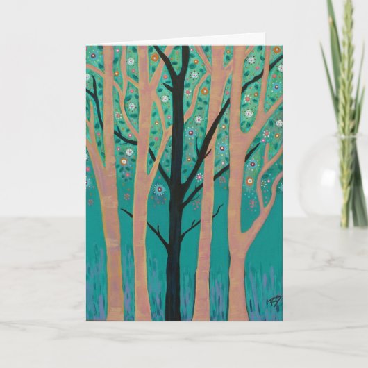 Madrona Tree Notecard Kaart (Voorkant)