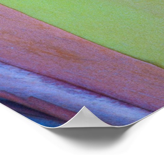 Madrone Tree Bark Abstract Poster (Hoek)