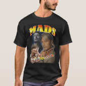 Mads Mikkelsen Bootleg Design T-shirt (Voorkant)