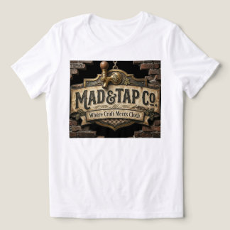 MadTapCo logo T-shirt | Oud brouwerijbord