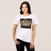 MadTapCo logo T-shirt | Oud brouwerijbord (Voorkant volledig)