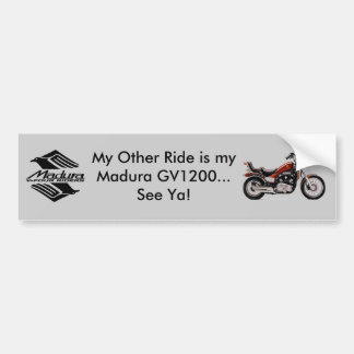 Madura GV1200 Gray Bumpersticker