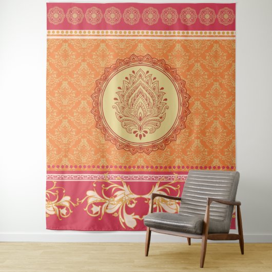 MADURAI ~ Muurhanger / Wandtapijten Wandkleed (In situ)