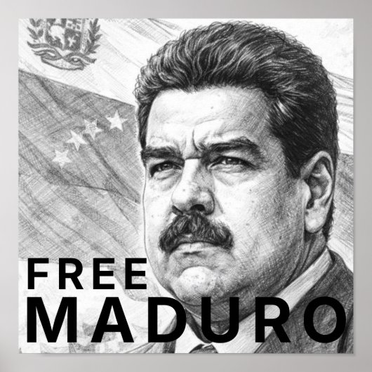 Maduro Bevrijden Poster (Voorkant)
