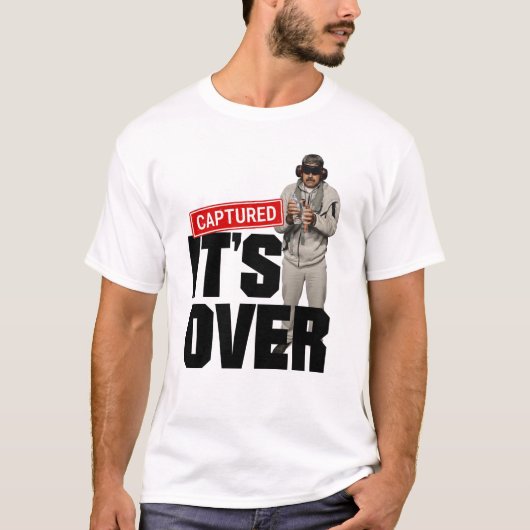 Maduro Capture Venezuela freedom - Its Over T-shirt (Voorkant)