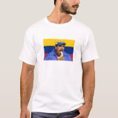 Maduro die een banaan eet t-shirt (Voorkant)