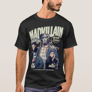 Madvillain Geïnspireerde MF DOOM x Madlib Vintage T-shirt