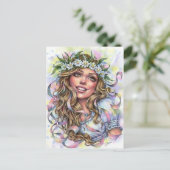 Mae Beltane Briefkaart (Staand voorkant)