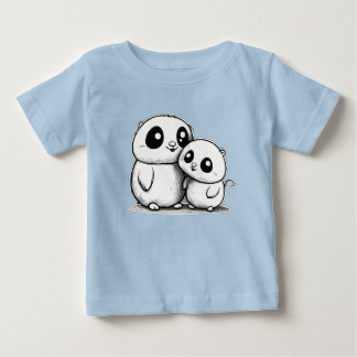 Mãe e bebê de Toupeira fofos