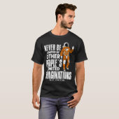 Mae Jemison First African American Black Woman Ast T-shirt (Voorkant volledig)