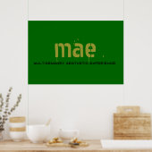 MAE POSTER (Keuken)