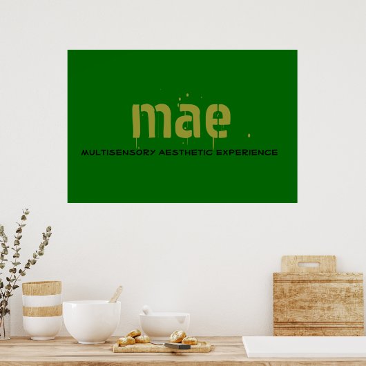 MAE POSTER (Keuken)